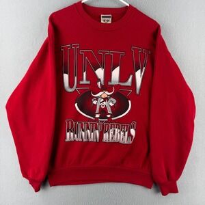 Vintage UNLV Rebels Sweatshirt Mens Large Crewneck 90s Las Vegas